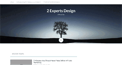 Desktop Screenshot of 2expertsdesign.com